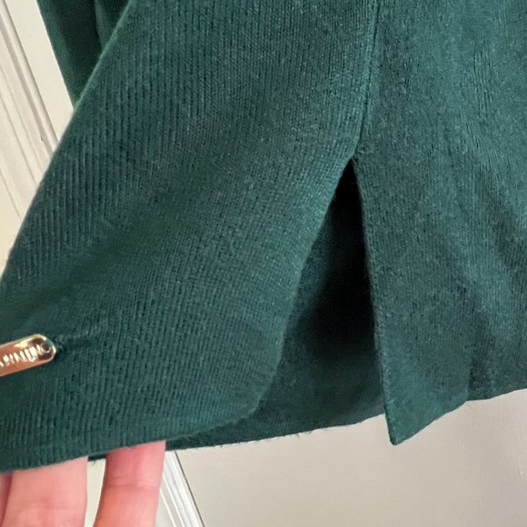 Calvin Klein Green Cowl Neck Sweater Tunic - Picture 6 of 6